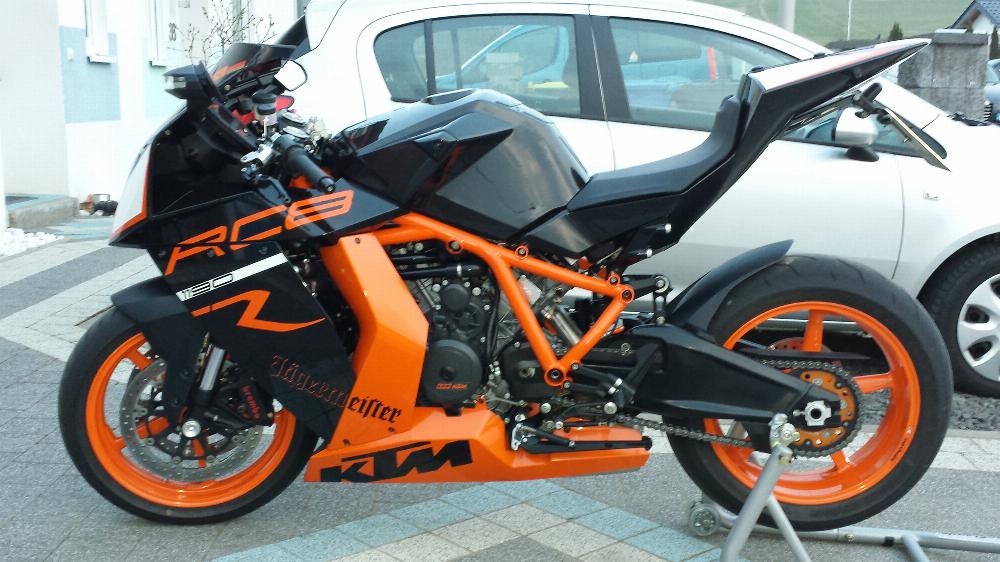 Motorrad verkaufen KTM 1190 RC8 R Ankauf